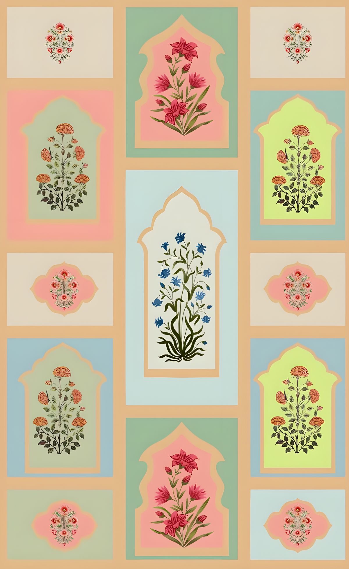 Floral Print Lehenga